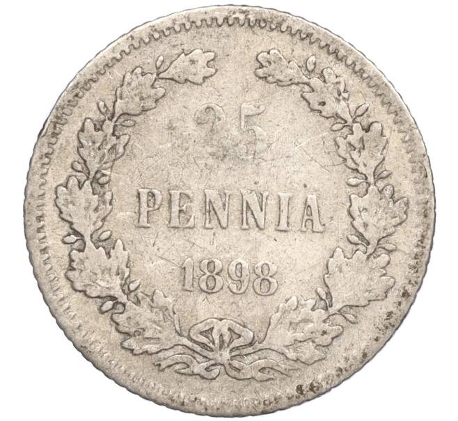 Монета 25 пенни 1898 года Русская Финляндия (Артикул: M1-52539) — Фото №1