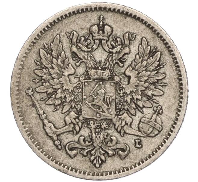 Монета 25 пенни 1907 года Русская Финляндия (Артикул M1-52586)