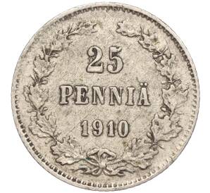 25 пенни 1910 года Русская Финляндия — Фото №1