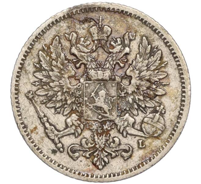 Монета 25 пенни 1910 года Русская Финляндия (Артикул: M1-52619) — Фото №2