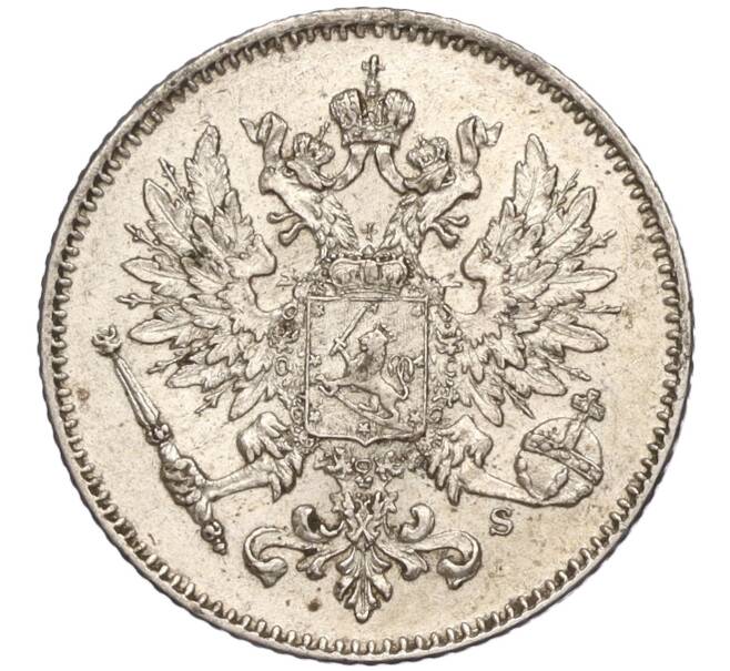 Монета 25 пенни 1913 года Русская Финляндия (Артикул: M1-52631) — Фото №2