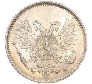 25 пенни 1917 года Русская Финляндия — Орел без корон (Временное правительство) — Фото №2