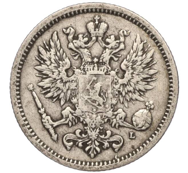 Монета 50 пенни 1891 года Русская Финляндия (Артикул M1-52693)