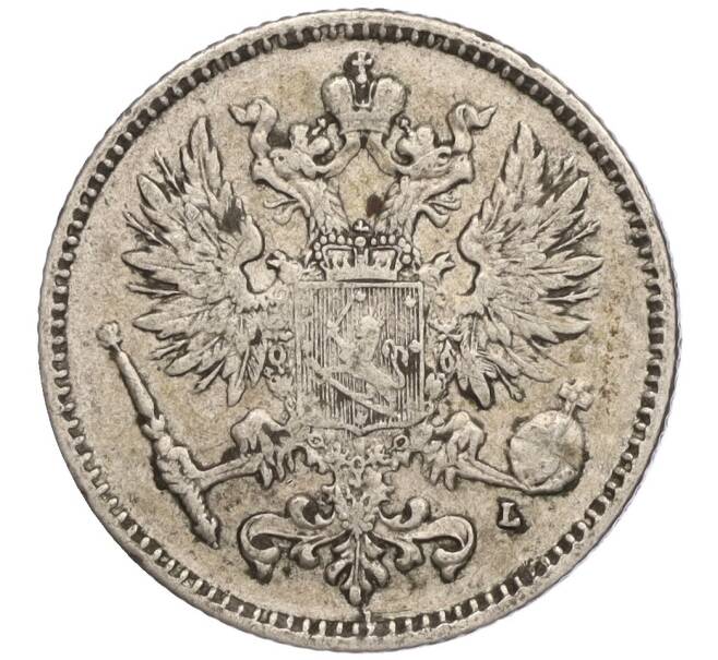 Монета 50 пенни 1908 года Русская Финляндия (Артикул M1-52725)
