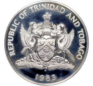 10 долларов 1983 года Тринидад и Тобаго — Фото №2