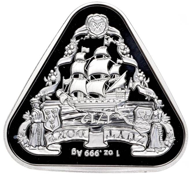 Монета 1 доллар 2020 года Австралия «Австралийские кораблекрушения — Zuytdorp» (Артикул K11-91202)