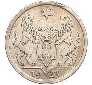 1 гульден 1923 года Данциг — Фото №2