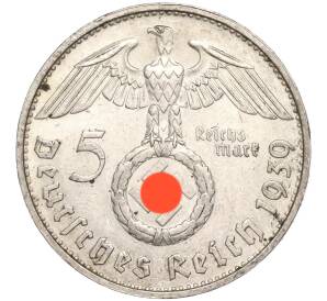 5 рейхсмарок 1939 года В Германия
