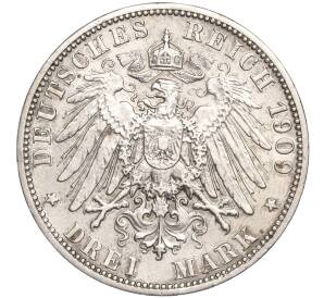 3 марки 1909 года Германия (Пруссия)