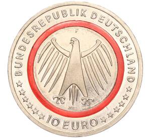 10 евро 2023 года F Германия «На службе общества — Пожарная охрана»