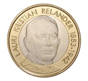 5 евро 2016 года Президенты Финляндии — Лаури Кристиан Реландер — Фото №1