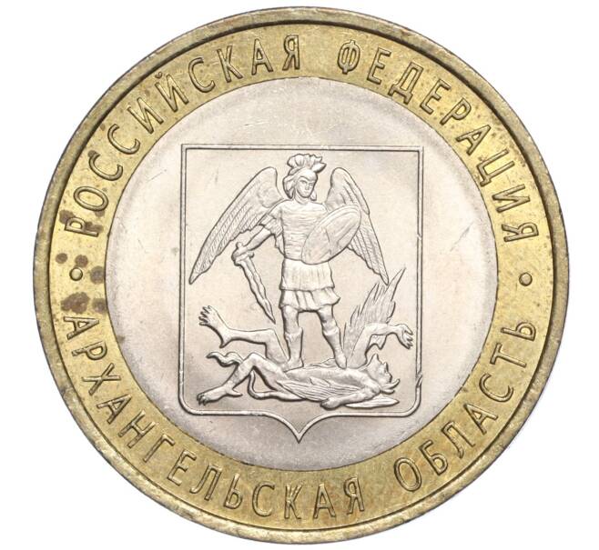 Монета 10 рублей 2007 года СПМД «Российская Федерация — Архангельская область» (Артикул K11-91449)