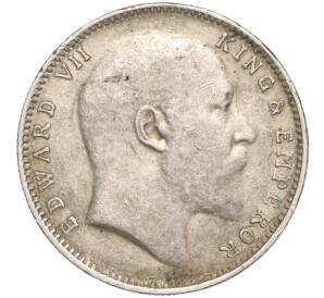 1 рупия 1909 года Британская Индия — Фото №2