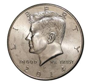 1/2 доллара (50 центов) 2014 года P США — Фото №1