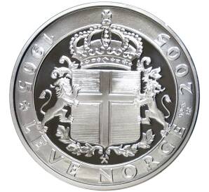 Монетовидный жетон Норвегия «Оккупация Норвегии нацисткой Германией в 1940 году»