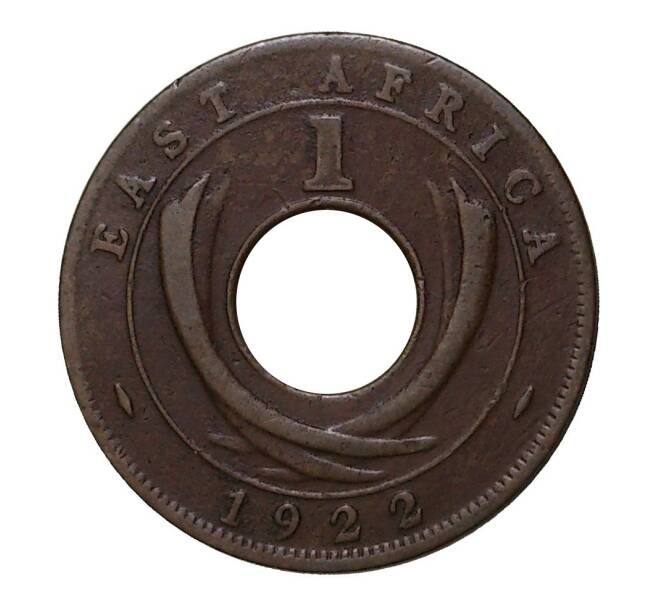 1 цент 1922 года Британская Восточная Африка (Артикул M2-3619)