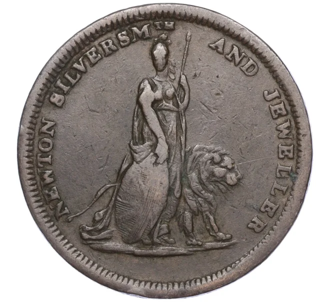 Монета Токен 1/2 пенни 1811 года Великобритания (Норвич) (Артикул K11-91883)