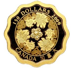150 долларов 2009 года Канада «Китайские благословения — Благословение богатства»
