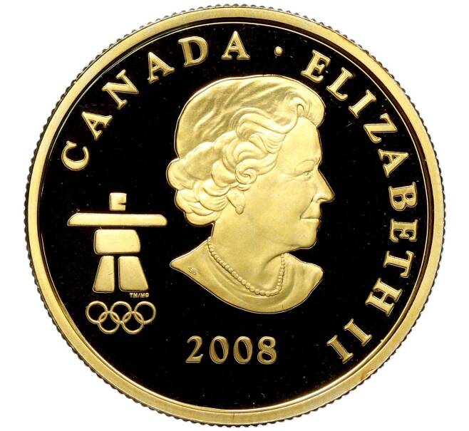 75 долларов 2008 года Канада «XXI зимние Олимпийские Игры 2010 в Ванкувере — Канада-Плейс» (Артикул M2-63692)