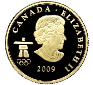 75 долларов 2009 года Канада «XXI зимние Олимпийские Игры 2010 в Ванкувере — Лось»