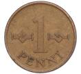 Монета 1 пенни 1963 года Финляндия (Артикул M2-63716)