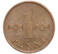 Монета 1 пенни 1964 года Финляндия (Артикул: M2-63720) — Фото №2