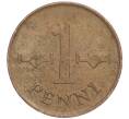 Монета 1 пенни 1967 года Финляндия (Артикул: M2-63725) — Фото №2