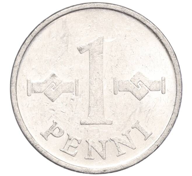 Монета 1 пенни 1970 года Финляндия (Артикул M2-63742)