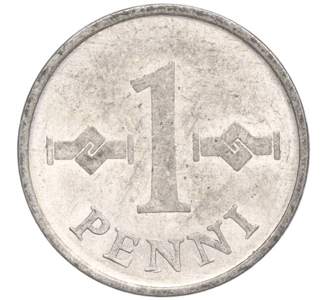Монета 1 пенни 1970 года Финляндия (Артикул M2-63744)