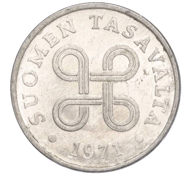Монета 1 пенни 1971 года Финляндия (Артикул M2-63745)