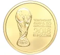 Монета 50 рублей 2018 года СПМД «Чемпионат мира по футболу 2018 в России» (Артикул M1-53069)