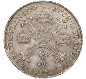 1/2 кроненталера 1790 года А Австрийские Нидерланды — Фото №2