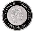 Монета 1 доллар 2013 года Ниуэ «50 лет хоккейному клубу Сибирь (Новосибирск)» (Артикул K11-92657)