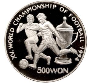 500 вон 1994 года Северная Корея «Чемпионат мира по футболу 1994 в США»