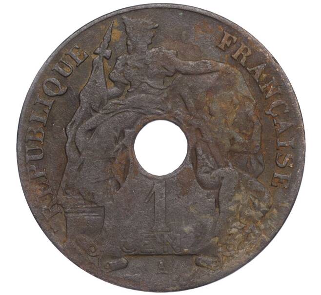 Монета 1 цент 1926 года Франзузский Индокитай (Артикул K11-92777)