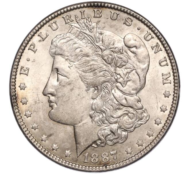 Монета 1 доллар 1887 года США (Артикул M2-63980)