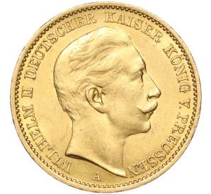 20 марок 1910 года А Германия (Пруссия) — Фото №1