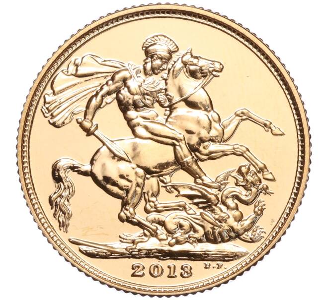 Монета 1 соверен 2013 года Великобритания (Артикул: M2-64011) — Фото №1