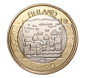 5 евро 2016 года Финляндия «Пер Эвинд Свинхувуд» — Фото №2