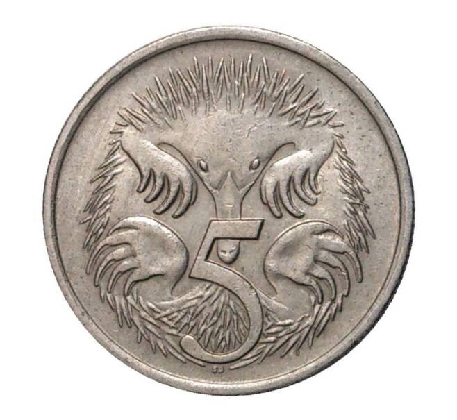 Монета 5 центов 1966 года (Артикул: M2-10006) — Фото №2