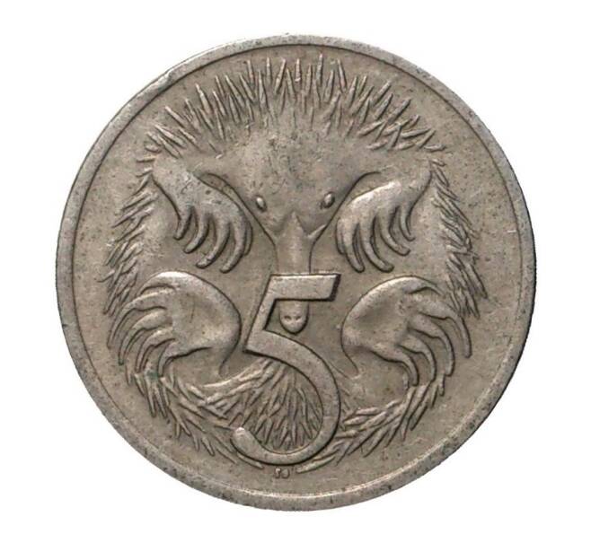 Монета 5 центов 1975 года (Артикул: M2-10009) — Фото №2