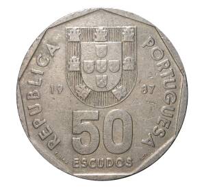 50 эскудо 1987 года — Фото №1