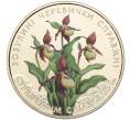 Монета 2 гривны 2016 года Украина «Флора и фауна — Башмачок настоящий (Кукушкины башмачки)» (Артикул: M2-64552) — Фото №1