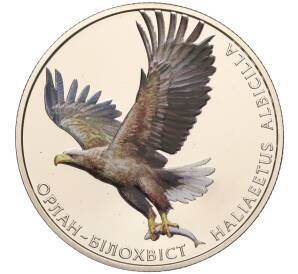 2 гривны 2019 года Украина «Флора и фауна — Орлан-белохвост» — Фото №1
