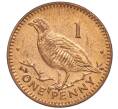 Монета 1 пенни 2001 года Гибралтар (Артикул M2-64718)