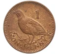 Монета 1 пенни 2002 года Гибралтар (Артикул M2-64741)