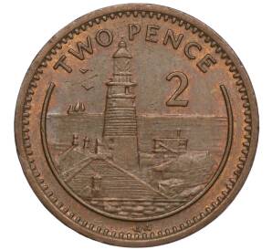 2 пенса 1995 года Гибралтар — Фото №1