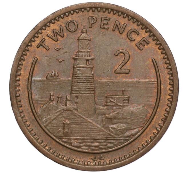Монета 2 пенса 1995 года Гибралтар (Артикул: M2-64786) — Фото №1