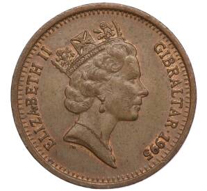 2 пенса 1995 года Гибралтар — Фото №2