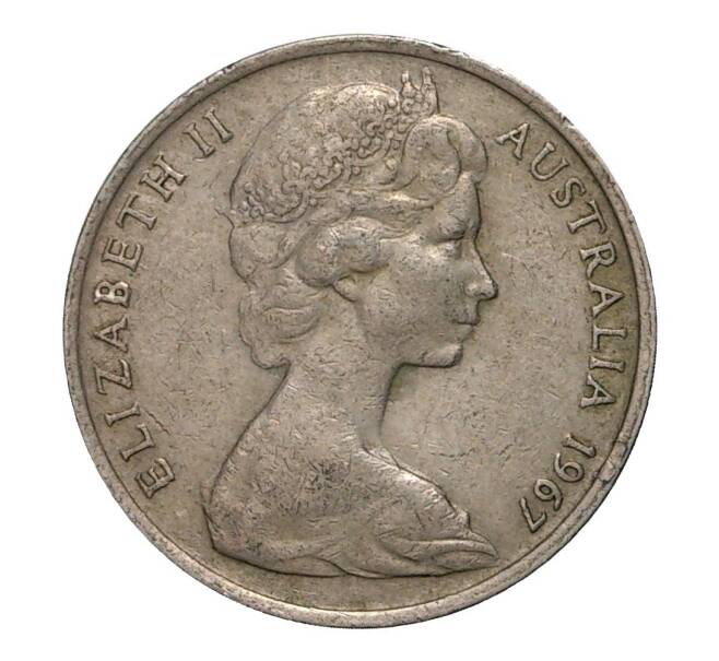 Монета 10 центов 1967 года (Артикул: M2-10048) — Фото №1